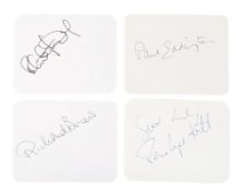 THE GOOD LIFE (BBC SITCOM) - MAIN CAST AUTOGRAPHS