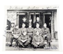 DAD'S ARMY (BBC SITCOM) - FULL CAST AUTOGRAPHED PHOTOGRAPH