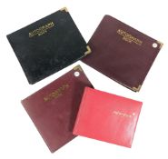 AUTOGRAPH ALBUMS - VARIOUS AUTOGRAPHS