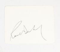 AUTHORS - ROALD DAHL - AUTOGRAPH