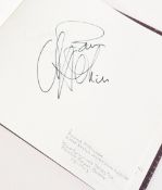 AUTOGRAPH ALBUM - VARIOUS AUTOGRAPHS