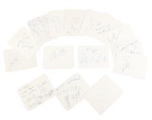 MUSIC - COLLECTION OF MUSIC AUTOGRAPHS