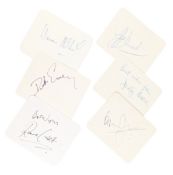 BRITISH COMEDY - VARIOUS AUTOGRAPHS