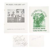 THE WURZELS - ADGE CUTLER & THE WURZELS - AUTOGRAPHS