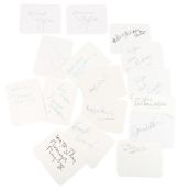 HARRY POTTER - COLLECTION OF AUTOGRAPHS