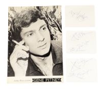 MUSIC - THE SHADOWS / GENE PITNEY - AUTOGRAPHS