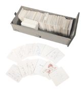 AUTOGRAPHS - 'R&S' - LARGE COLLECTION OF X900 SIGNATURES