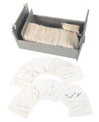 AUTOGRAPHS - 'K&L' - LARGE COLLECTION OF X600 SIGNATURES