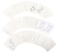 CROFT & PERRY SITCOMS - COLLECTION OF AUTOGRAPHS