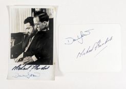 FLANDERS & SWANN - AUTOGRAPHS & SIGNED PHOTO