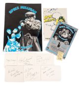 BRITISH COMEDY - SPIKE MILLIGAN AND FRIENDS - AUTOGRAPHS & PROGRAMME