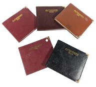 AUTOGRAPH ALBUMS - VARIOUS AUTOGRAPHS