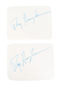 ANIMATION - RAY HARRYHAUSEN - AUTOGRAPHS