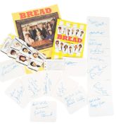BRITISH COMEDY - BREAD - CAST AUTOGRAPHS