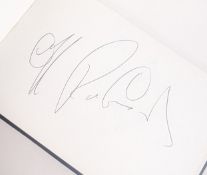 AUTOGRAPH ALBUM - C1960S ALBUM FILLED WITH SIGNATURES