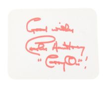 CARRY ON FILMS - CHARLES HAWTREY (D.1988) - AUTOGRAPH