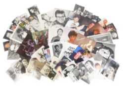AUTOGRAPHS - LARGE COLLECTION OF SIGNED PHOTOGRAPHS