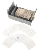 AUTOGRAPHS - 'H/I/J' - LARGE COLLECTION OF X700 SIGNATURES