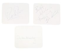 PORRIDGE (BBC SITCOM) - MAIN CAST AUTOGRAPHS