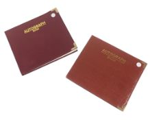 AUTOGRAPH ALBUMS - VARIOUS AUTOGRAPHS
