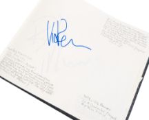 AUTOGRAPH ALBUM - VARIOUS AUTOGRAPHS