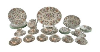 MINTON - HADDON HALL - PORCELAIN PART TEA & DINNER SERVICE