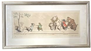 AFTER BORIS O'KLEIN (FRENCH) - DIRTY DOGS OF PARIS ETCHING