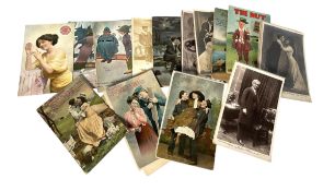 A COLLECTION OF APPROX 49 19TH & 20TH CENTURY POSTCARDS