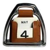 VIKING LONDON - STIRRUP PERPETUAL DESK CALENDAR