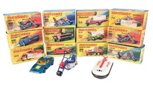 DIECAST - VINTAGE MATCHBOX SUPERFAST DIECAST MODELS