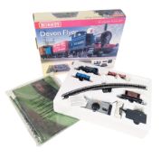 MODEL RAILWAY - HORNBY OO GAUGE DEVON FLYER R1121 LOCOMOTIVE TRAIN SET