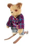 BEARS - VINTAGE BEAR WITH SKIS