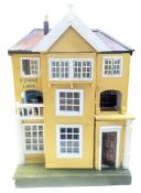 DOLLS HOUSE - VINTAGE WOODEN SCRATCH BUILT DOLLS HOUSE