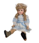 DOLLS - ARMAND MARSEILLE BISQUE HEADED DOLL