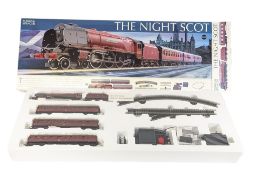 MODEL RAILWAY - HORNBY OO GAUGE THE NIGHT SCOT M&S EXCLUSIVE TRAIN SET