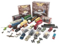 COLLECTION OF ASSORTED DIECAST MODELS INC AVIATION ARCHIVE