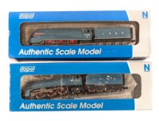MODEL RAILWAY - 2X DAPOL N GAUGE LOCOMOTIVE ENGINES