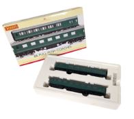 MODEL RAILWAY - HORNBY OO GAUGE PULL-PUSH COACHES