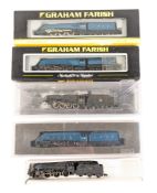 MODEL RAILWAY - 5X GRAHAM FARISH N GAUGE LOCOMOTIVE ENGINES
