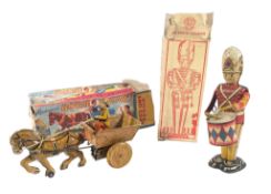 MECHANICAL TOYS - 2X MARX TINPLATE CLOCKWORK TOYS