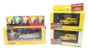 DIECAST - CORGI ONLY FOOLS AND HORSES AND MARILYN MONROE MODELS
