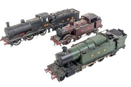 MODEL RAILWAY - COLLECTION OF O GAUGE LOCOMOTIVE ENGINE TRAIN