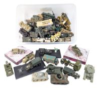 DIECAST - A COLLECTION OF ASSORTED DIECAST MILITARY VEHICLES
