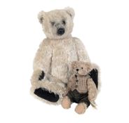 BEARS - 2X VINTAGE MOHAIR BEARS GANZ COTTAGE COLLECTIBLES AND PAM HOWELL