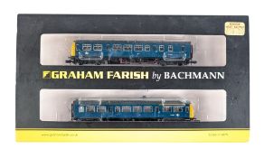 MODEL RAILWAY - GRAHAM FARISH N GAUGE LOCOMOTIVE TWO CAR DMU