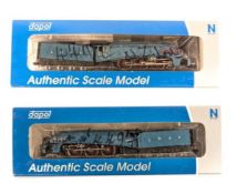 MODEL RAILWAY - 2X DAPOL N GAUGE LOCOMOTIVE ENGINES
