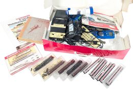 MODEL RAILWAY - FLEISCHMANN N GAUGE DIGITAL LOCOMOTIVE START-SET, DAPOL AND OTHER