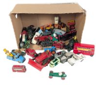 DIECAST- A COLLECTION OF DIECAST VEHICLES CORGI, MATCHBOX, DINKY AND OTHER