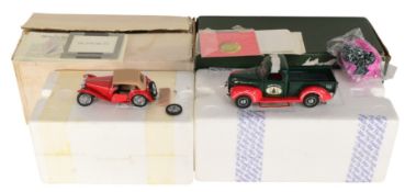 DIECAST - FRANKLIN MINT 1/24 SCALE MODEL CARS
