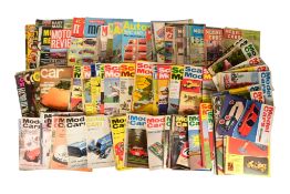 COLLECTION OF VINTAGE CAR & MODEL MAGAZINES